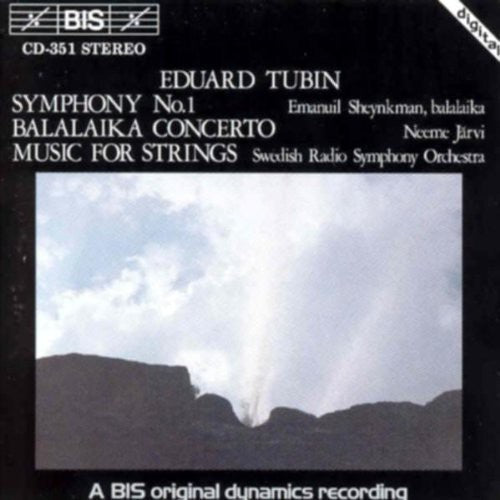 the album cover for Neeme JÃ¤rvi - Balalaika Concerto / Symphony 1