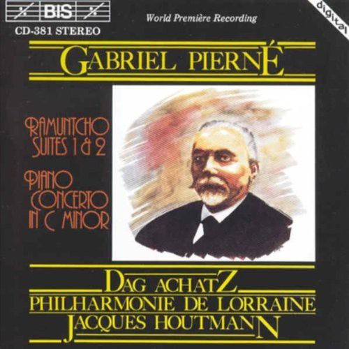 the album cover for Jacques Houtmann - Piano Concerto / Ramuntcho Suites