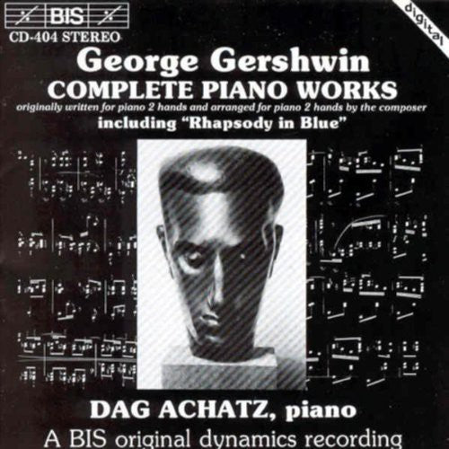the album cover for Dag Achatz - Complete Piano Music