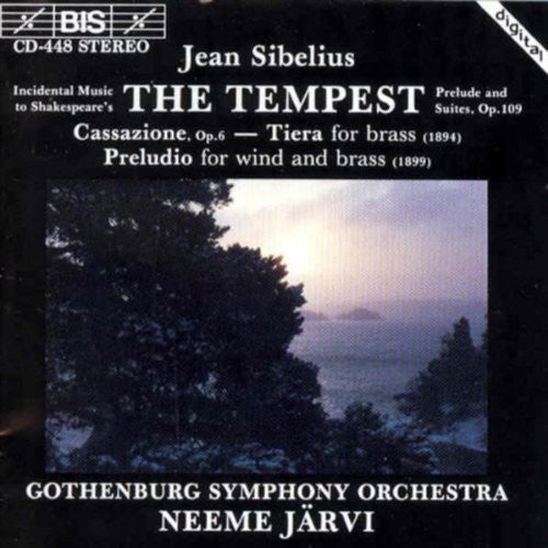 the album cover for Neeme JÃ¤rvi - Tempest