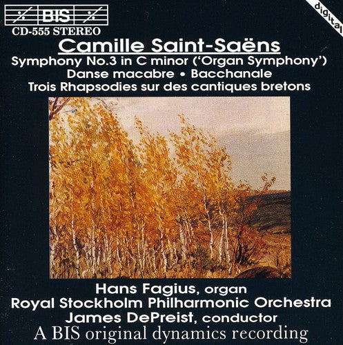the album cover for HANS FAGIUS - Symphony 3 in C