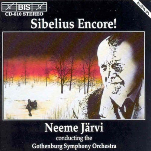the album cover for Neeme JÃ¤rvi - Sibelius Encore: Orchestral Works