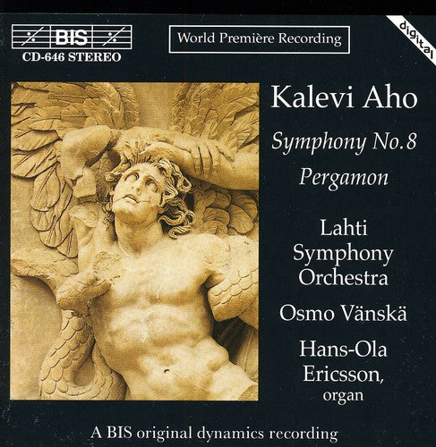 the album cover for HANS-OLA ERICSSON - Symphony 8 / Pergamon