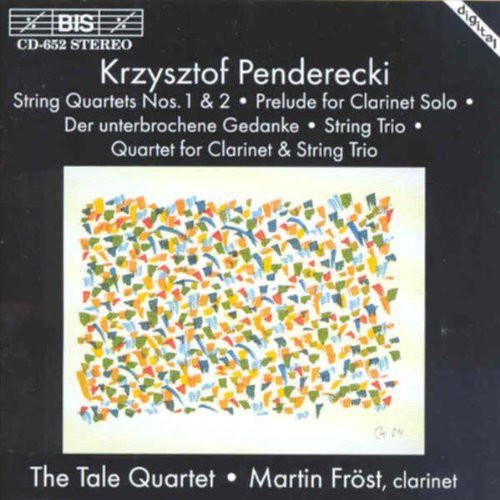 the album cover for Martin Frost - Chamber Music