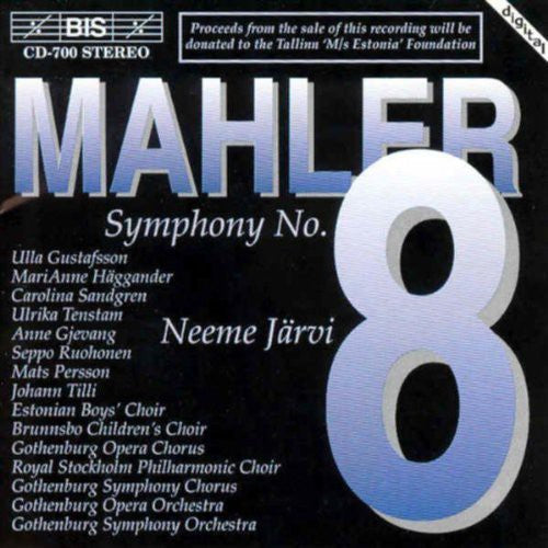 the album cover for Mari Anne Haggander - Symphony 8