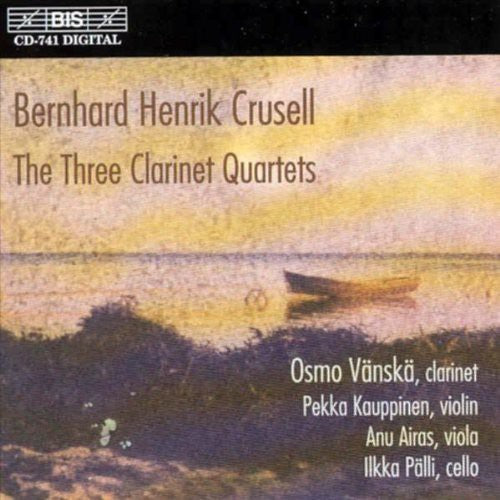 the album cover for Pekka Kauppinen - 3 Clarinet Quartets