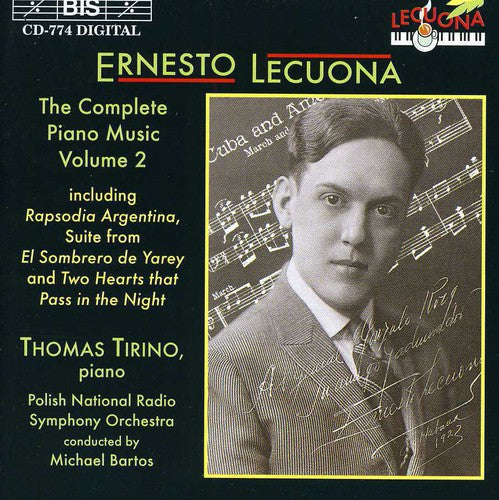 the album cover for Thomas Tirino - Complete Piano Music 2