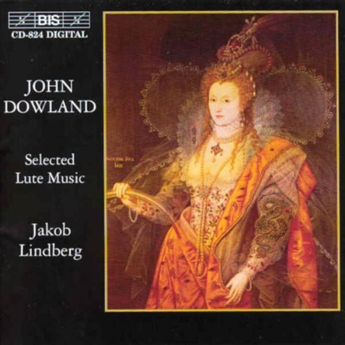 the album cover for JAKOB LINDBERG - Selected Lute Music