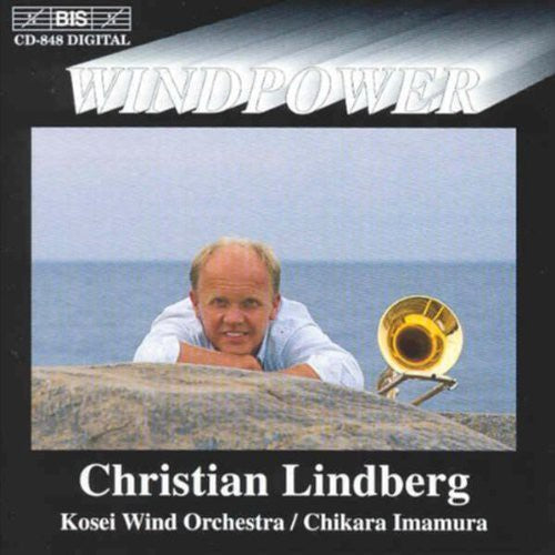 the album cover for CHRISTIAN LINDBERG - Trombone Concerto