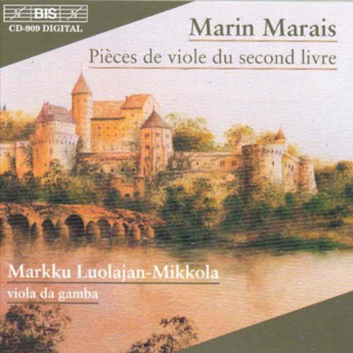 the album cover for M. MARIAS - Works for Viola Da Gamba