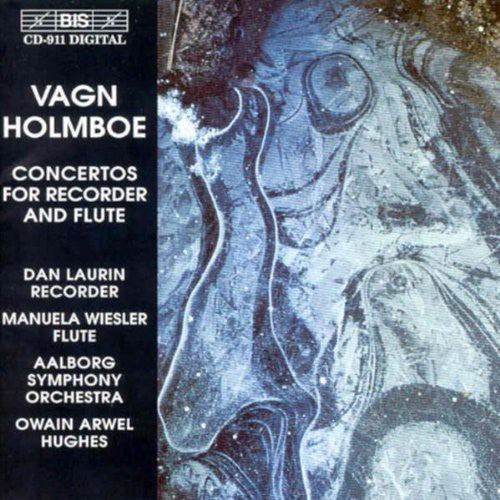 the album cover for DAN LAURIN - Cto for Recorder Op.122 / Flute Cti #1, #2