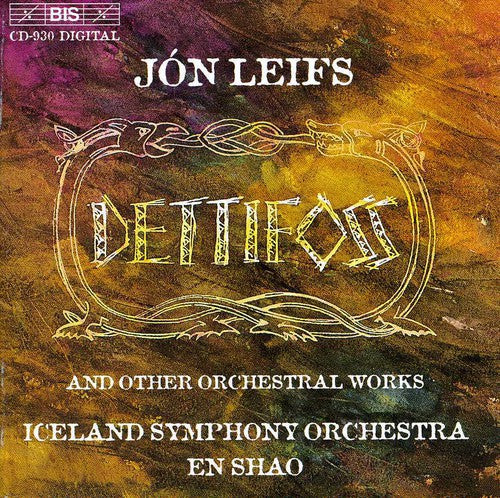 the album cover for En Shao - Dettifoss / Cto for Organ Op.7 / Vars Op.8