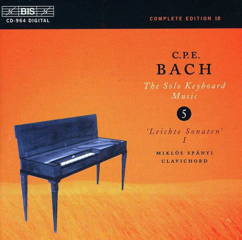 the album cover for Miklos Spanyi - Solo Keyboard Music 5