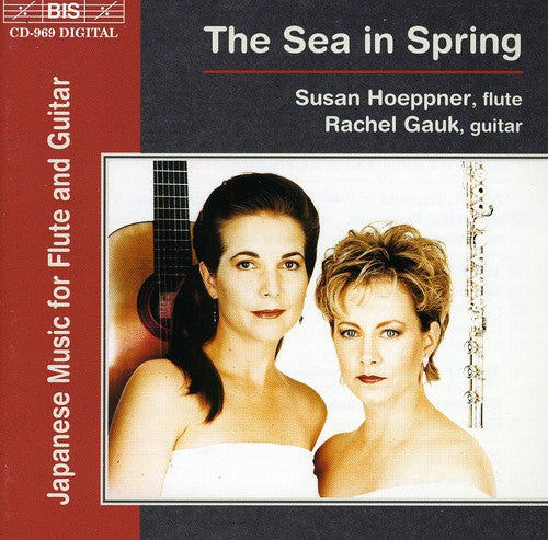 the album cover for Susan Hoeppner - Sea in Spring: Japansese Music for Flute & GTR