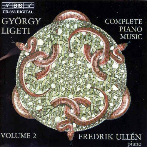 the album cover for Fredrik Ullen - Complete Piano Music Volume II