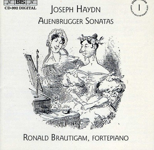 the album cover for Ronald Brautigam - Complete Solo Keyboard Music I: Auenbrigger Stas