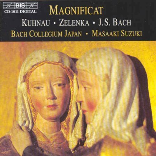 the album cover for Yukari Nonoshita - Magnificat: Kuhnau / Zelenka / Bach BWV 243