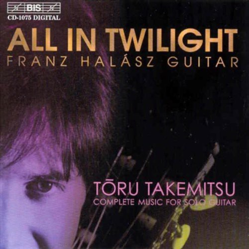 the album cover for Franz Halasz - Complete Music for Solo Guitar