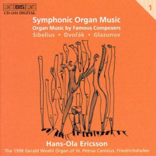 the album cover for HANS-OLA ERICSSON - Symphonic Organ Music
