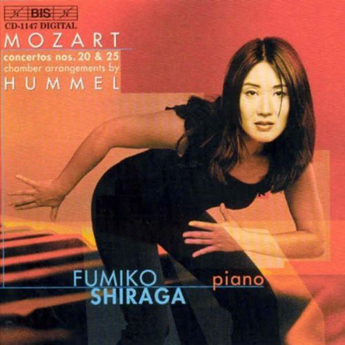 the album cover for Fumiko Shiraga - Arranged for Chamber Ensemble By Hummel