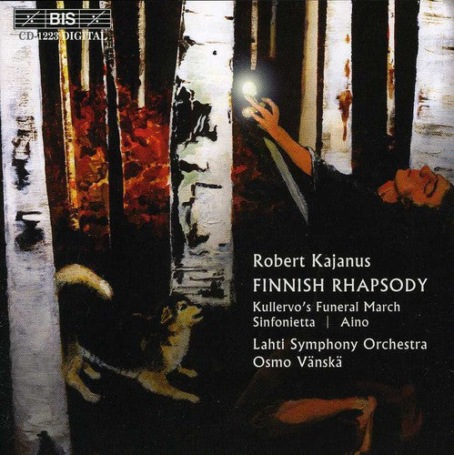 the album cover for Osmo Vanska - Finnish Rhapsody / Kullervo's Funeral March