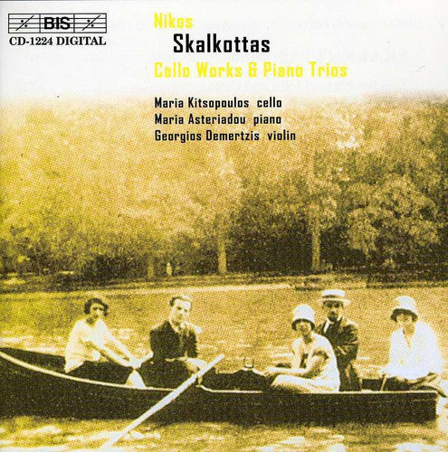 the album cover for Georgios Demertzis - Cello Works & Piano Trios