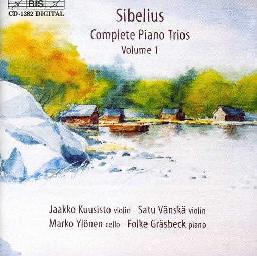 the album cover for Jaakko Kuusisto - Complete Piano Trios 1