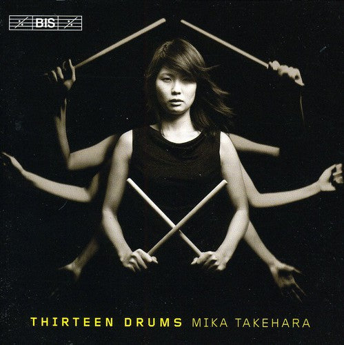 the album cover for Mika Takehara - Thirteen Drums