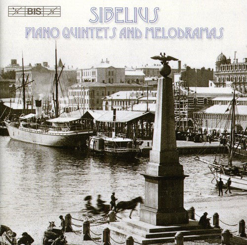 the album cover for Folke Gräsbeck - Piano Quintets
