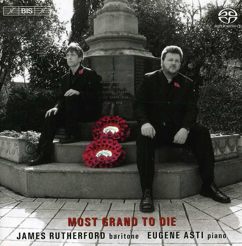 the album cover for James Rutherford - Most Grand to Die