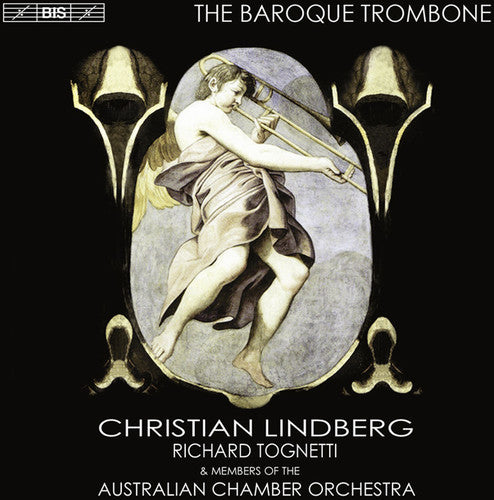 the album cover for CHRISTIAN LINDBERG - Baroque Trombone