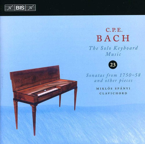 the album cover for Miklos Spanyi - Solo Keyboard Music 23