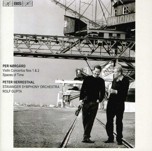 the album cover for Peter Herresthal - Violin Concertos 1 & 2