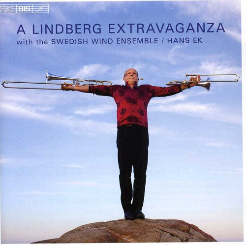 the album cover for CHRISTIAN LINDBERG - Lindberg Extravaganza