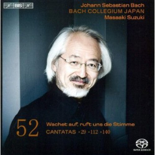 the album cover for Masaaki Suzuki - Cantatas 52