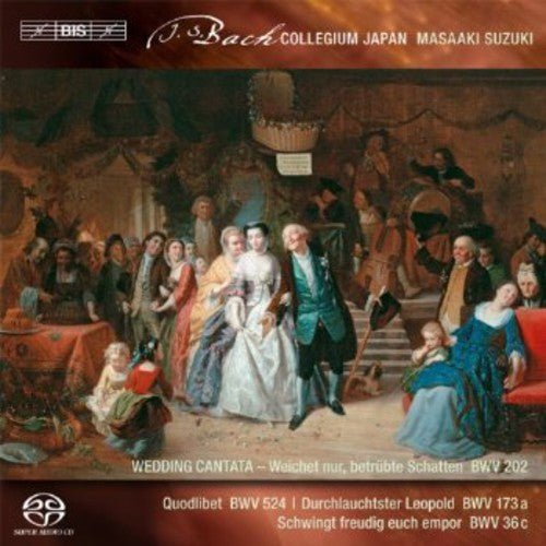 the album cover for Masaaki Suzuki - Secular Cantatas 3