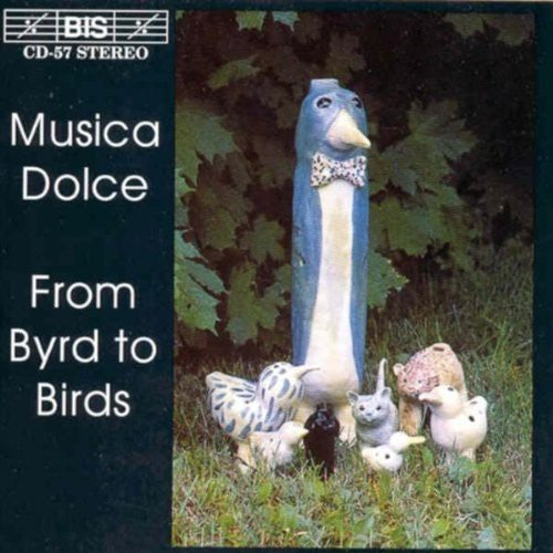 the album cover for Musica Dolce - From Byrd to Birds