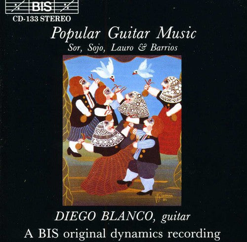 the album cover for Diego Blanco - Popular Guitar Music / Various