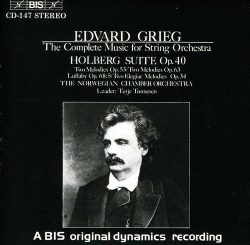 the album cover for Lars Anders Tomter - Holberg Suite Opus 40