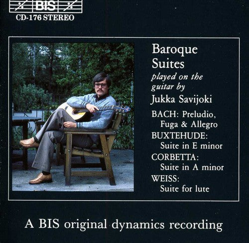 the album cover for Jukka Savijoki - Baroque Suites Plays on the Guitar / Various