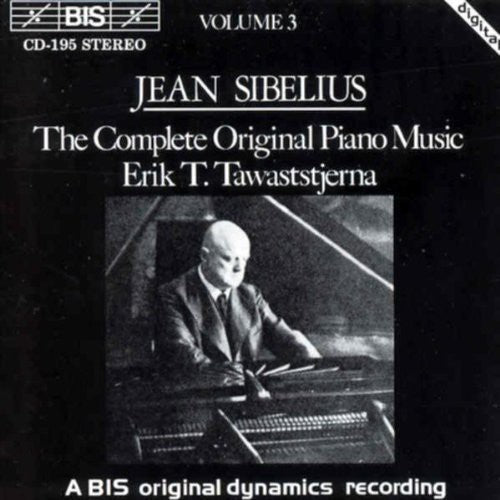 the album cover for Erik T. Tawaststjerna - Piano Works 3
