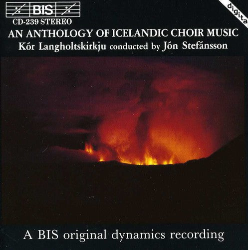 the album cover for Jon Stefansson - Anthology of Icelandic Choir Music