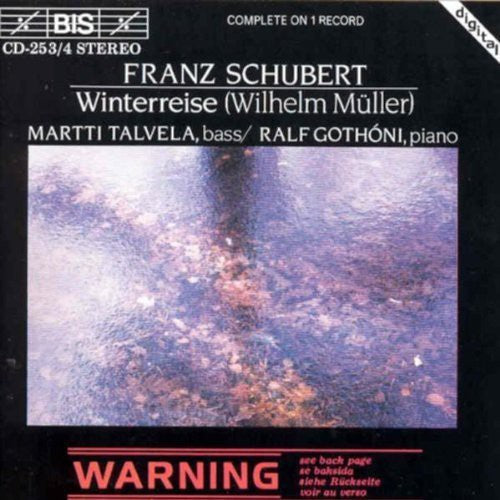 the album cover for Ralf GothÃ³ni - Winterreise