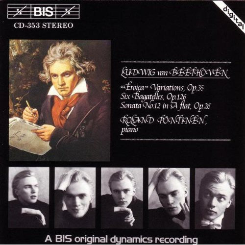 the album cover for ROLAND PONTINEN - Piano Works
