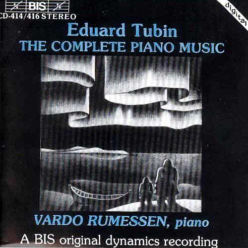 the album cover for Vardo Rumessen - Complete Piano Music