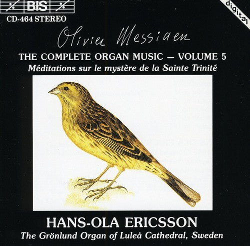 the album cover for HANS-OLA ERICSSON - Complete Organ Music 5