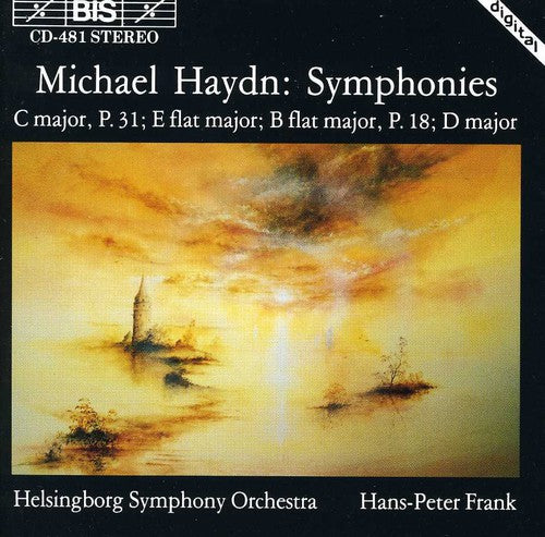 the album cover for Hans-Peter Frank - Symphonies in C / E Flat / B Flat / D