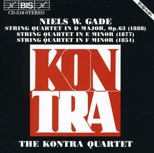 the album cover for Kontra Quartet - String Quartets in D Opus 63
