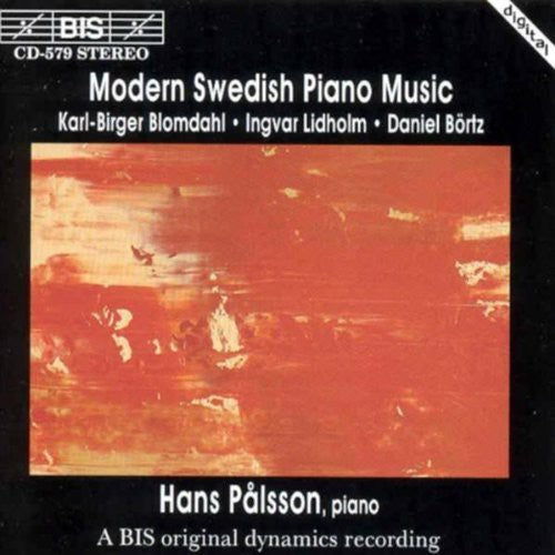 the album cover for Hans Palsson - Modern Swedish Piano