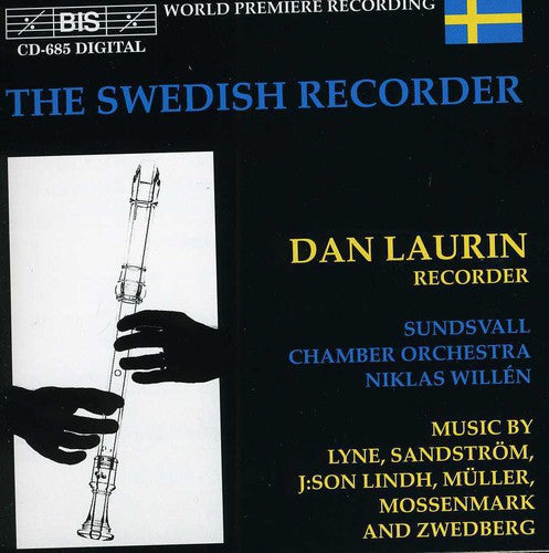 the album cover for DAN LAURIN - Swedish Recorder